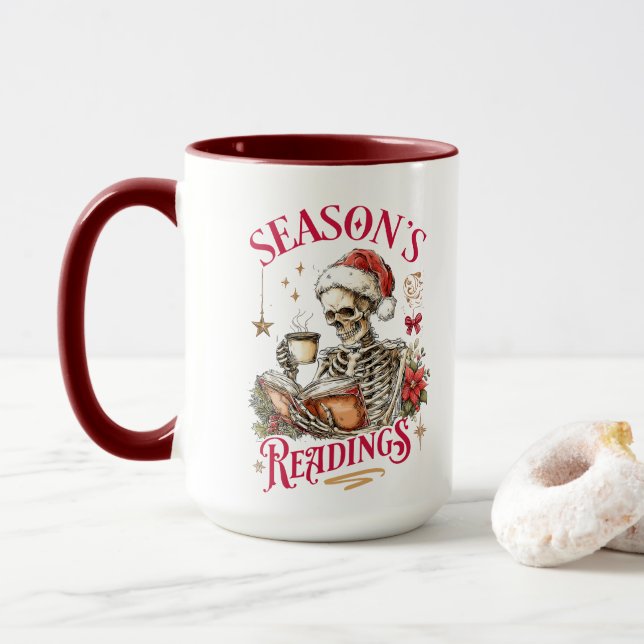 Taza Lecturas de la Temporada  (Con donut)