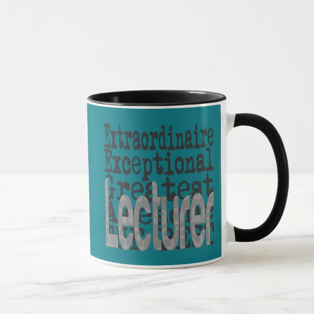 Taza Lecturer Extraordinaire (Derecha)