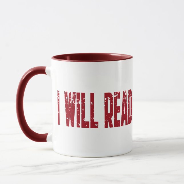 Taza Leeré más libros (Izquierda)