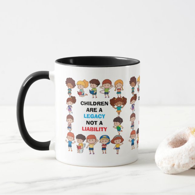 Taza "Legacy Not Liability" Mug (Con donut)
