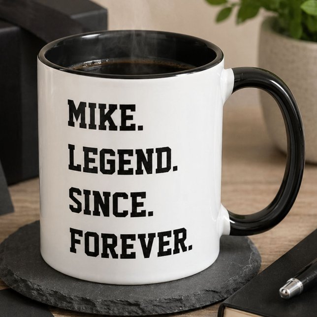 Taza Legend Funny Mike | Nombre Personalizado (Subido por el creador)