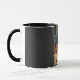 Taza Legend Since January 1981 Retro Birthday Classic