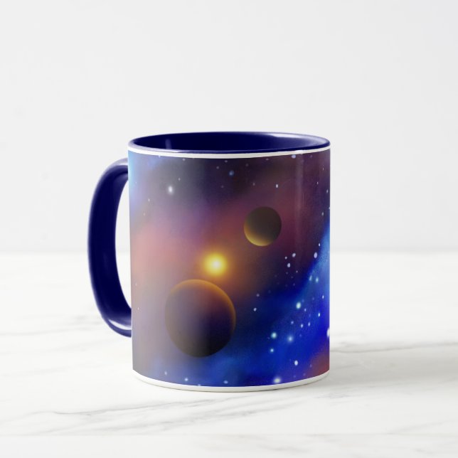 Taza Lejos de la barrera espacial (Anverso izquierdo)