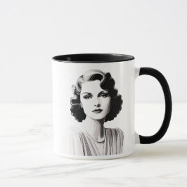 Taza L'élégance intemporelle d’un regard inoubliable.