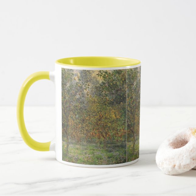 Taza Lemon Grove en Bordighera por Claude Monet (Con donut)