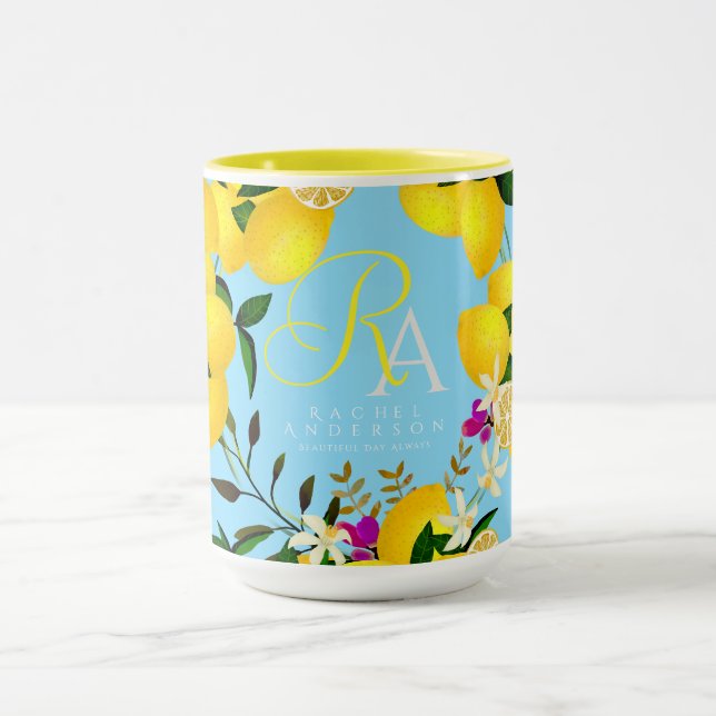 Taza Lemon Monogram Brown (Centro)