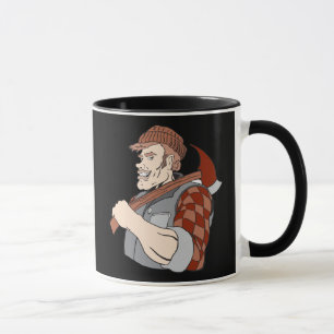 Taza leñador