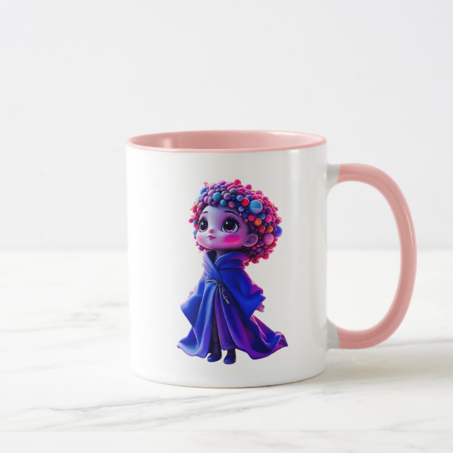 Taza L'enfant venu d'un pays imaginaire. (Derecha)