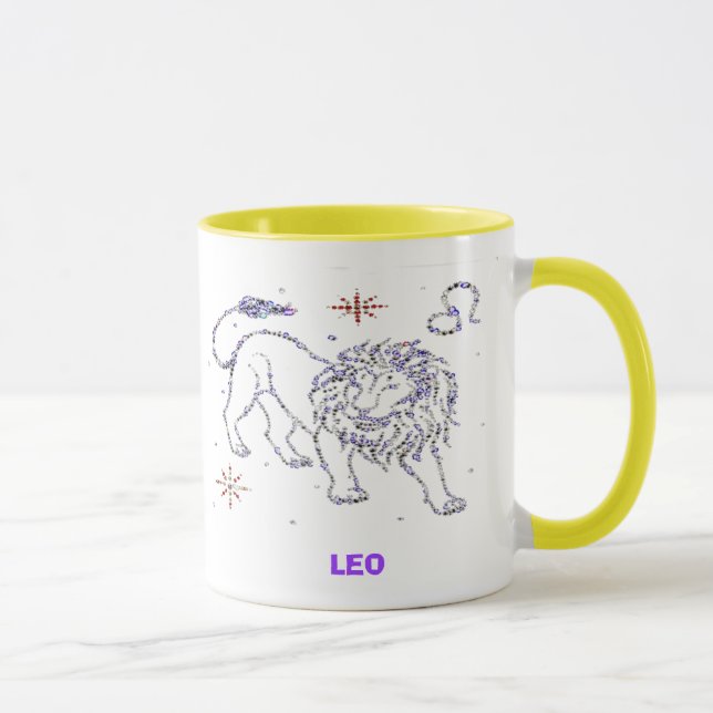 Taza Leo Astrology Mug (Derecha)