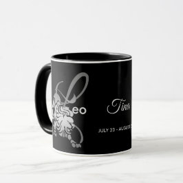 Taza Leo ♌ el León - Rótulo Zodiaco