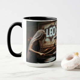 Taza Leo Zodiac Musician Drums