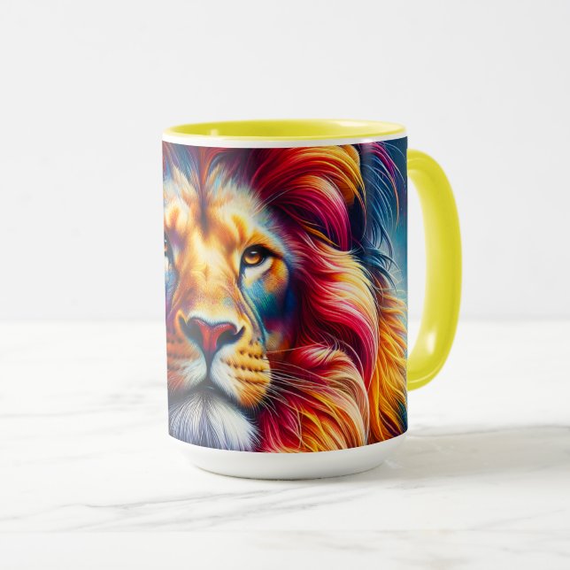 Taza León (Anverso derecho)