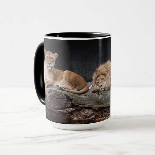 Taza León (Anverso izquierdo)