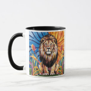 Taza León acuático moderno