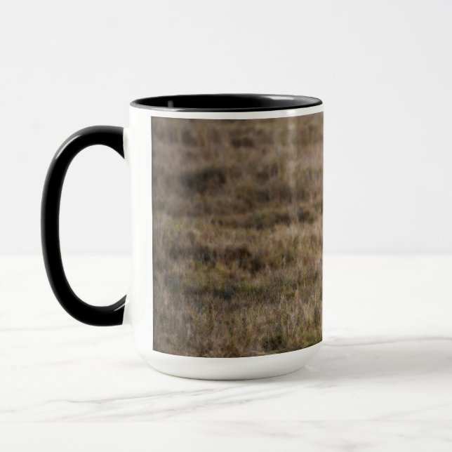 Taza León africano en hierba (Izquierda)
