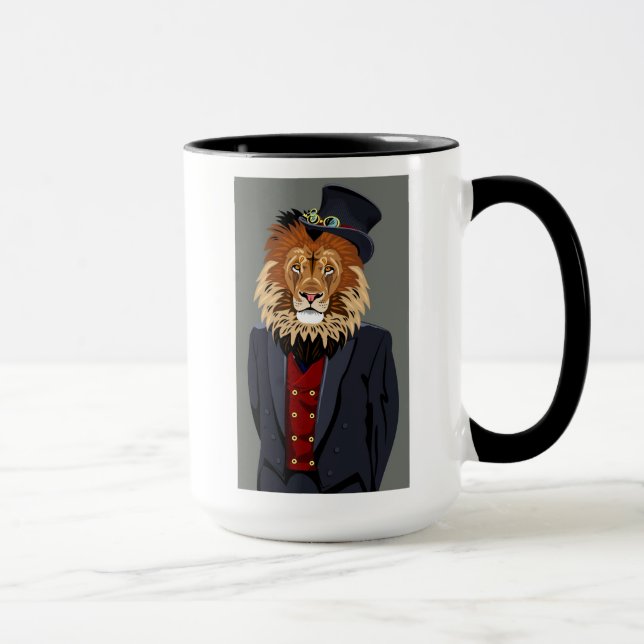 Taza León con clase (Derecha)