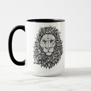Taza León helado