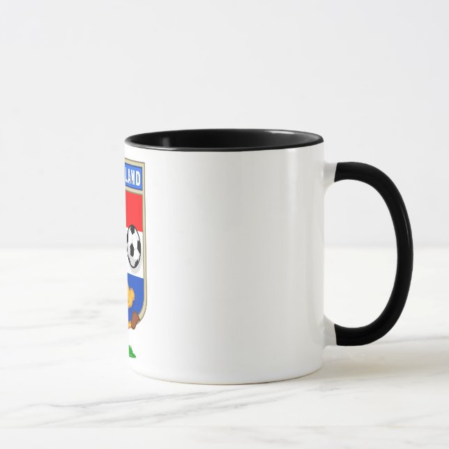 Taza León holandés de fútbol (Derecha)