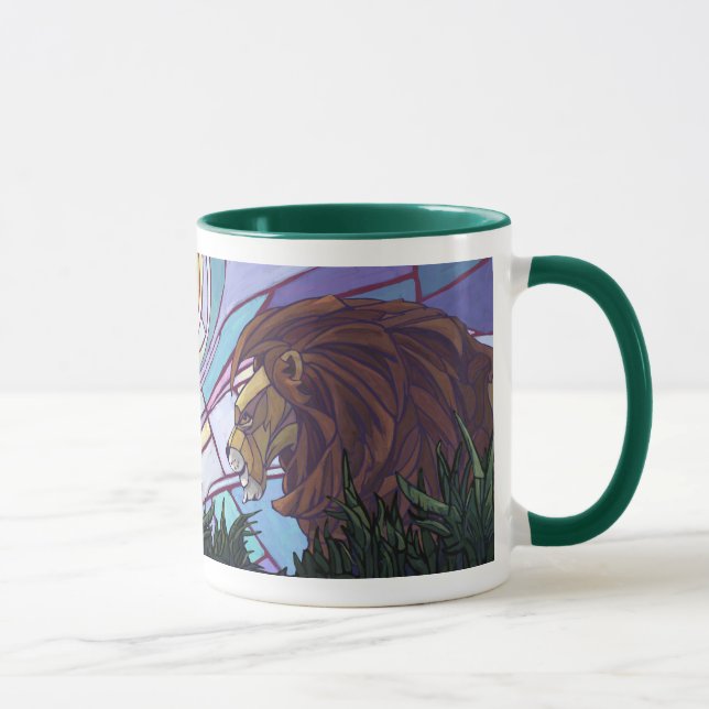 Taza León Rey y Cubos (Derecha)