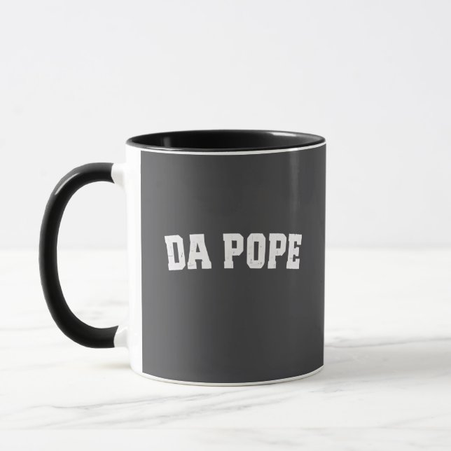 Taza León XIV Iglesia Cristiana Da Pope Da (Izquierda)