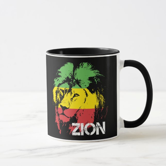 Taza León Zion (Derecha)
