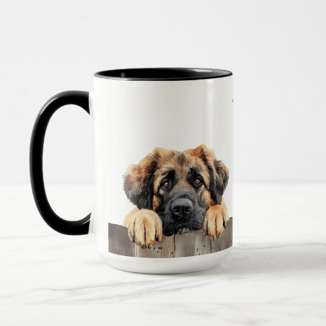Taza Leonberger Dog Mug (Izquierda)