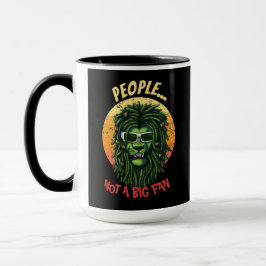 Taza Leones verdes No es un gran fan