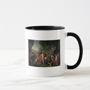 Taza Leonidas en Thermopylae, 480 A.C., 1814