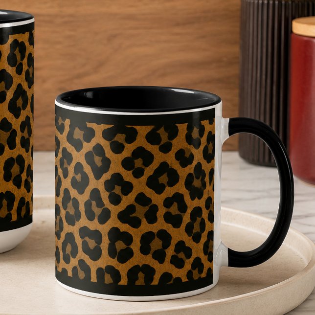 TAZA "LEOPARD" 11 OZ. CAFE (11 OZ. "LEOPARD")