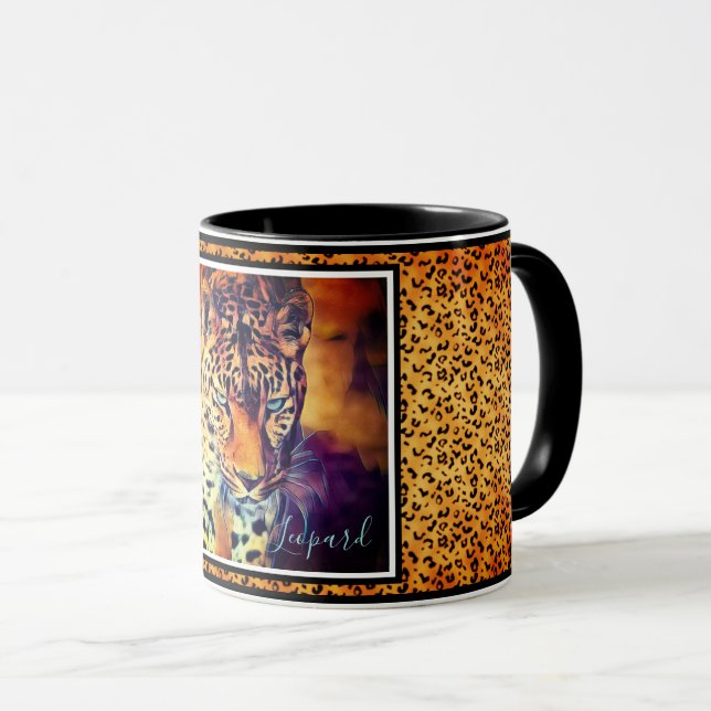 Taza Leopard [Combo Mug] (Anverso derecho)