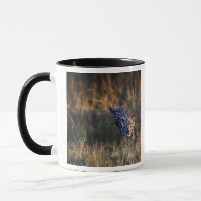 Taza Leopard Cub Panthera Pardus (Izquierda)
