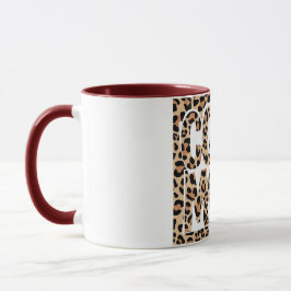 Taza Leopard Print Guay Mom Stylish Día de la Madre
