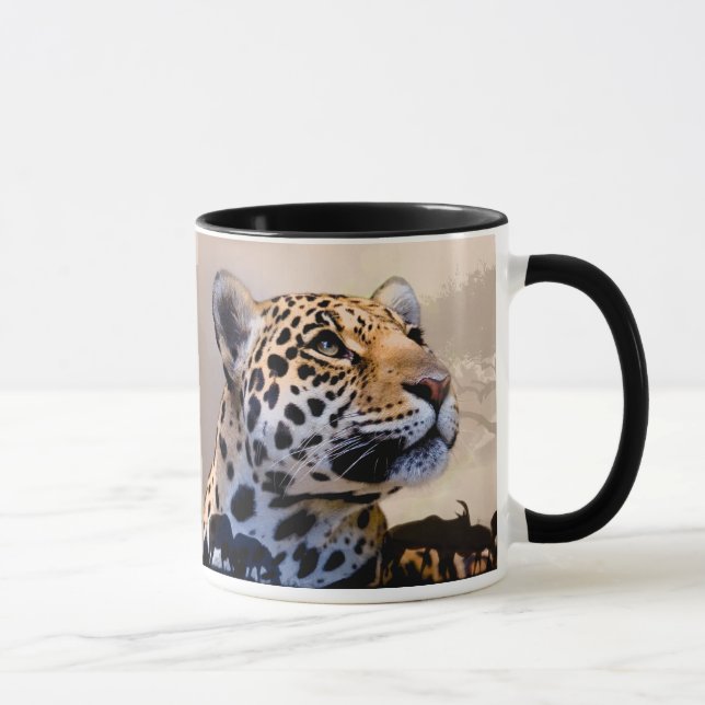Taza Leopardo Art 1 Mug (Derecha)
