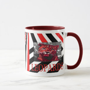 Taza Leopardos de la escuela