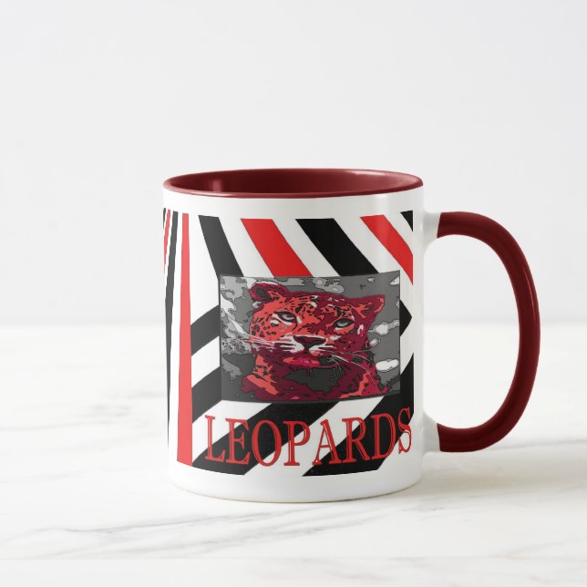Taza Leopardos de la escuela (Derecha)