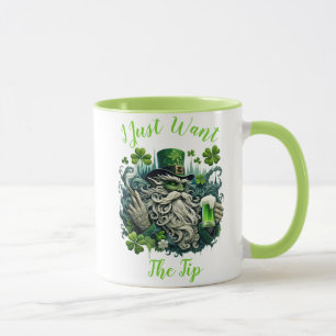 Taza Leprechaun caprichoso Salvando A Uno Frío