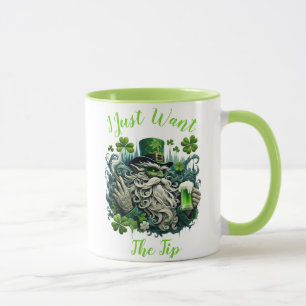 Taza Leprechaun caprichoso Salvando A Uno Frío