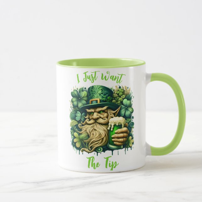 Taza Leprechaun Y Cerveza (Derecha)