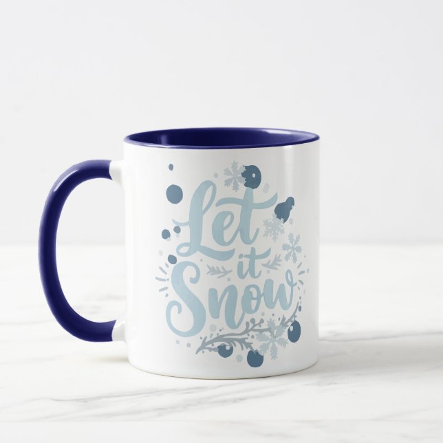 Taza Let It Snow (Izquierda)
