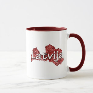 Taza Letonia