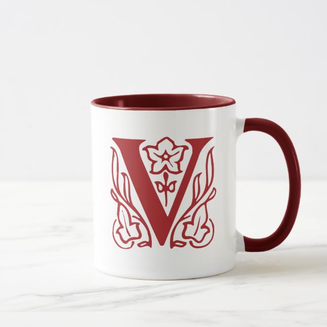 Taza Letra de fantasía V (Derecha)