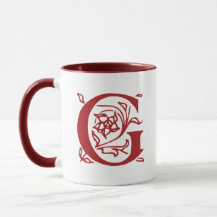 Taza Letra de grifo G