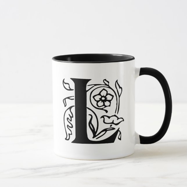 Taza Letra de lujo L (Derecha)
