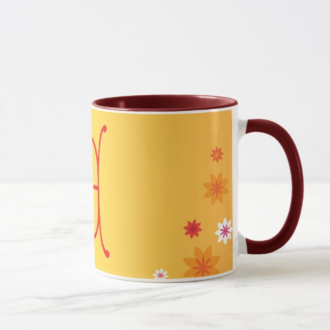 Taza Letra E Mug (Derecha)