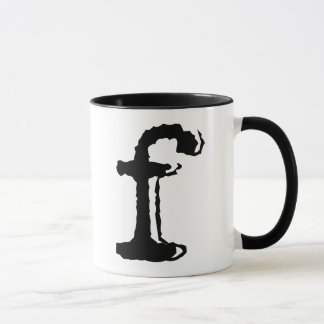 Taza letra f minúscula