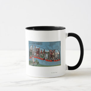Taza Letra grande (azul) ScenesAlabama de Alabama