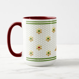 Taza Letra inicial personalizada | Chic Miel de abeja d