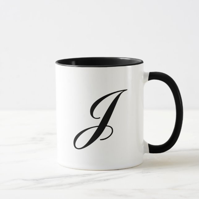 Taza "Letra J " (Derecha)