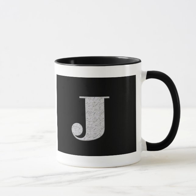Taza Letra J del monograma (Derecha)