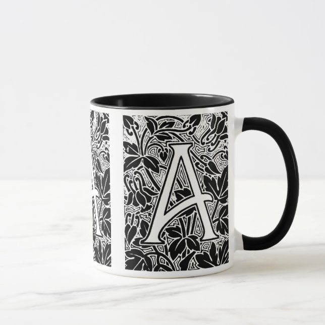 Taza Letra ordenada "A" Mug (Derecha)